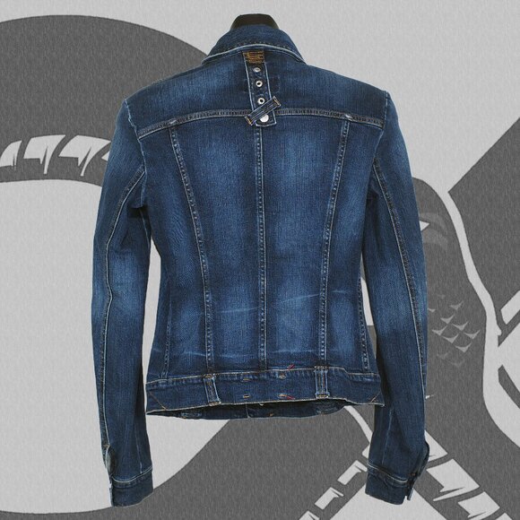 Vintage Dolce & Gabbana Denim Jacket Women's Medium Y2K 2000s D&G Made in Italy - Picture 3 of 7